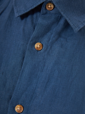 Funky Buddha Regular fit Πουκάμισο σε μπλε