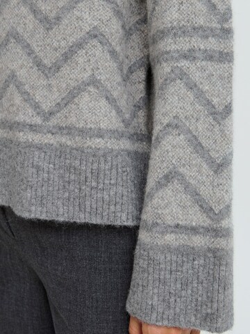 b.young - Pullover 'Omea' em cinzento