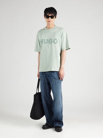 Tricou 'Dinkee' de la HUGO pe verde