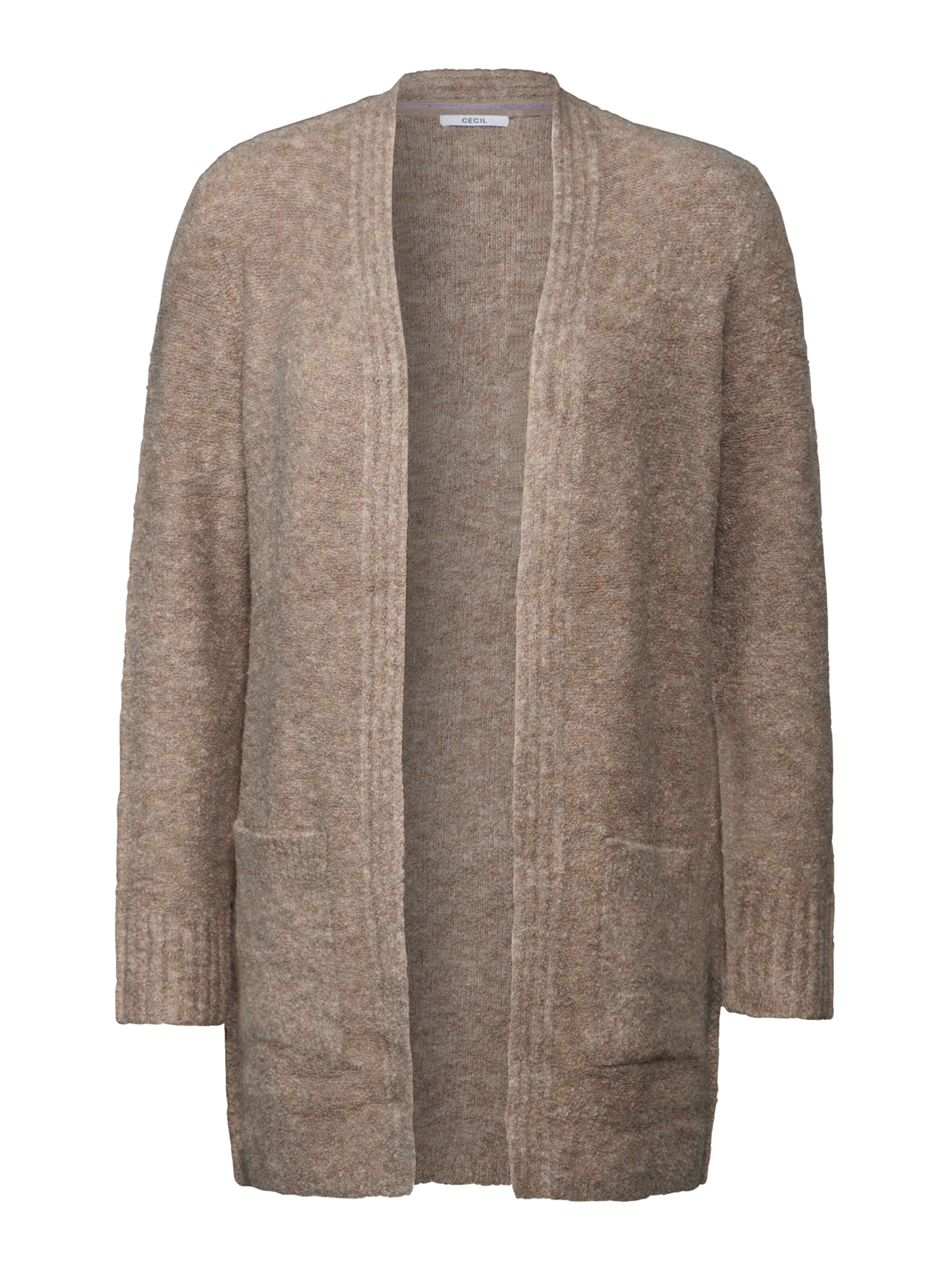 Cardigan CECIL en marron : devant