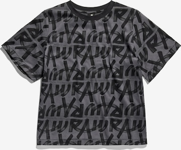 T-shirt G-Star RAW en gris : devant