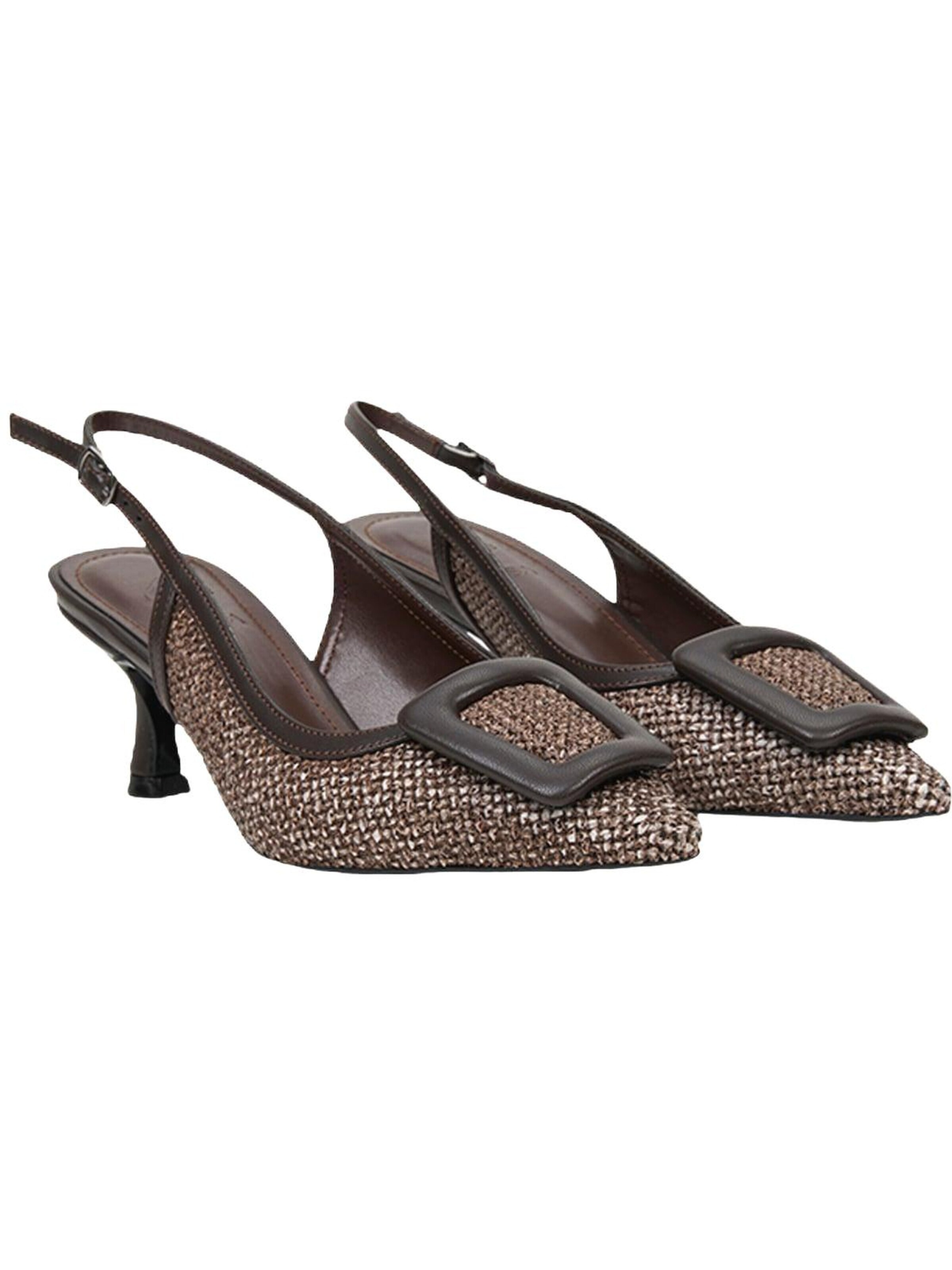 Desa - Zapatos con plataforma 'Pumps' en marrón