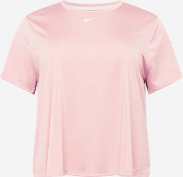 T-shirt fonctionnel Nike Sportswear en rose : devant