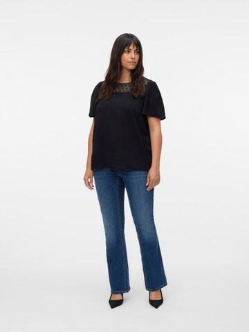 Chemisier 'VMCalva' Vero Moda Curve en noir