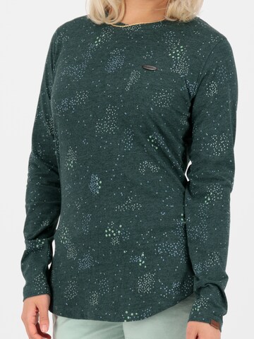 Alife and Kickin - Camisa 'LeaAK' em verde