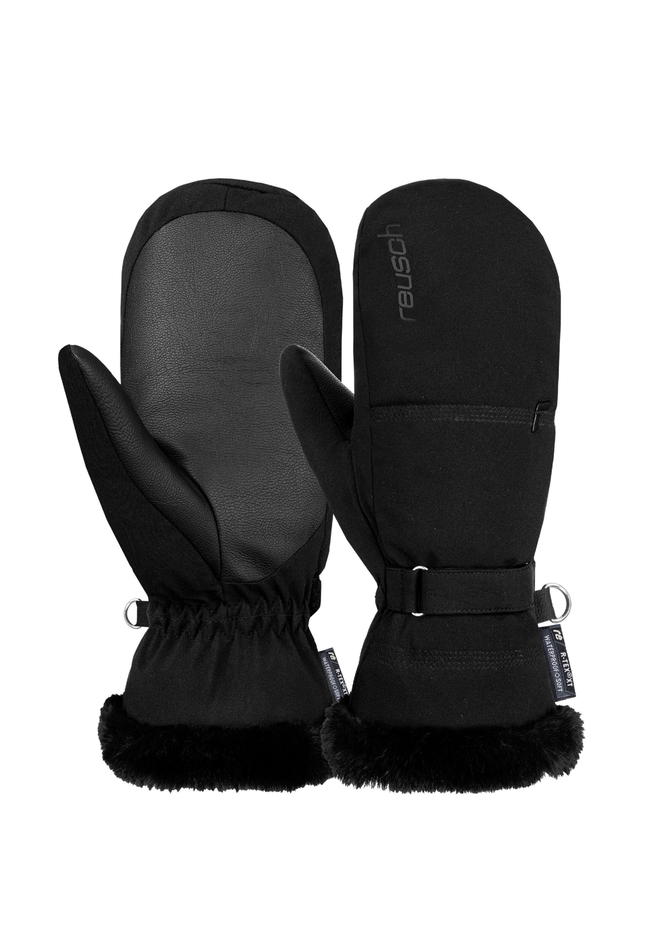 REUSCH Sports gloves 'Luna' in Black: front