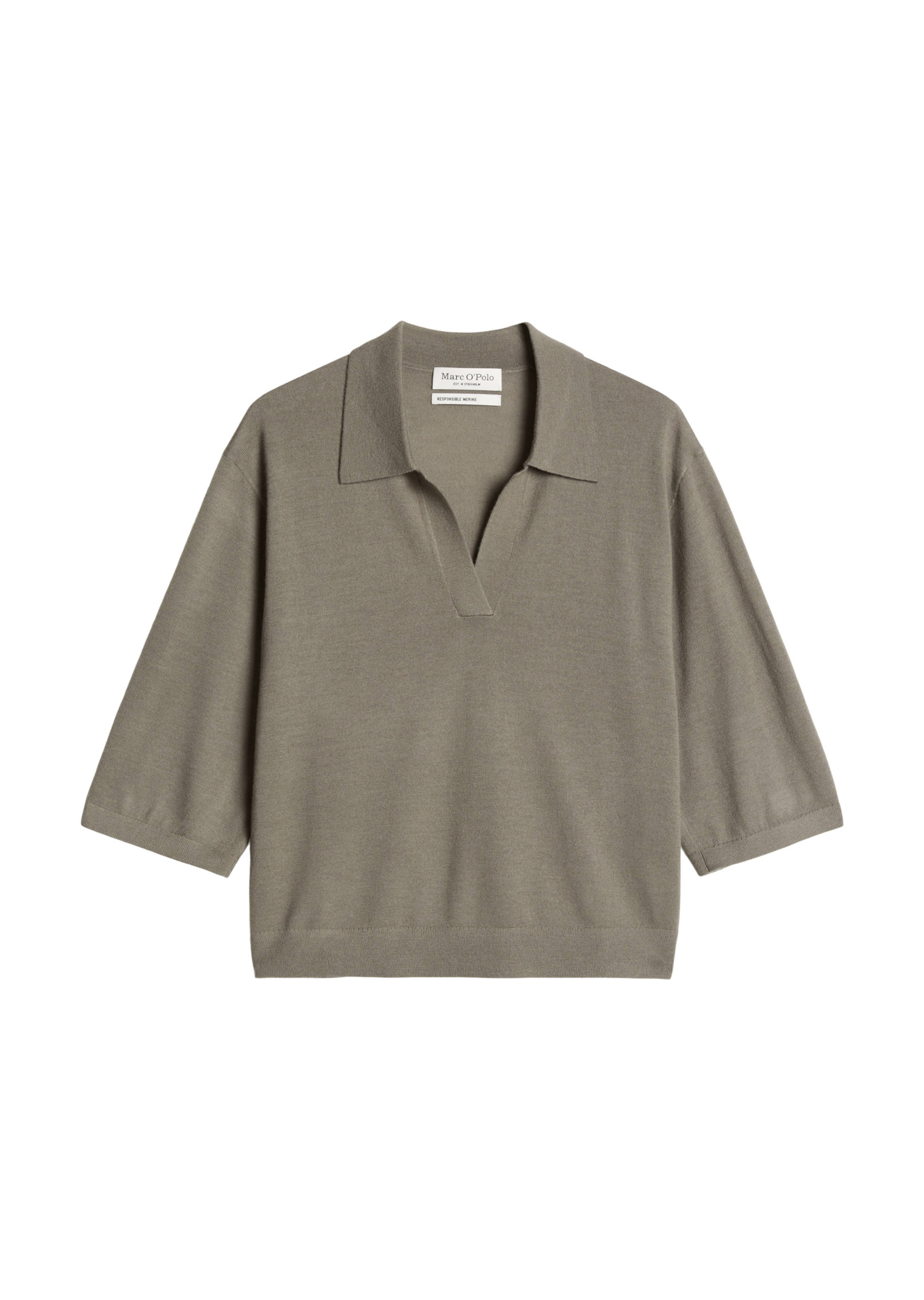 Marc O'Polo Shirt in Grijs: voorkant