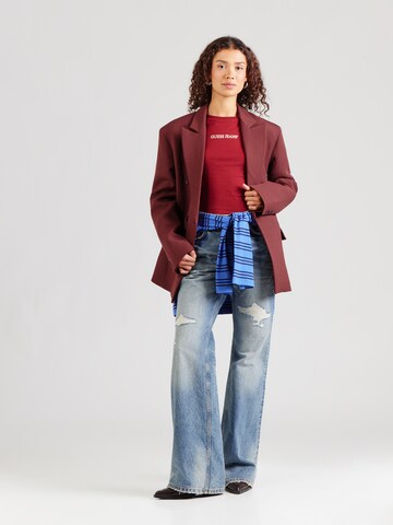 GUESS JEANS - Camiseta en rojo