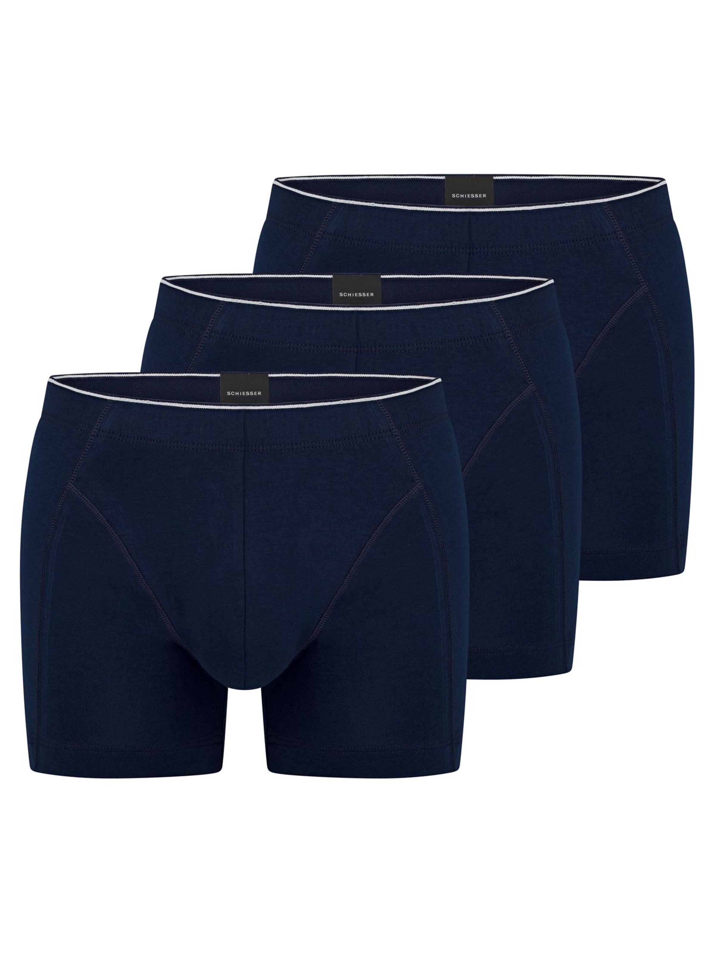 SCHIESSER Boxershorts '95/5 Originals Organic Cotton' in de kleur Donkerblauw, Productweergave