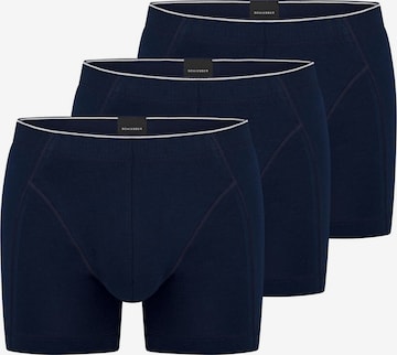 SCHIESSER Boxershorts '95/5 Originals Organic Cotton' in Blauw: voorkant