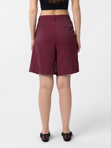 Antioch Wide leg Broek 'Fadwa' in Rood