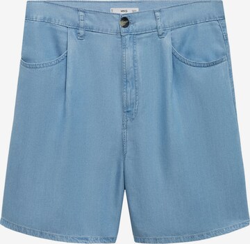 MANGO Широка кройка Панталон с набор 'ALESSIA' в синьо: отпред