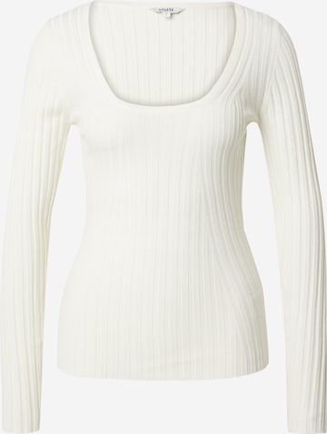 mbym Pullover 'Temperance' i hvid: forside