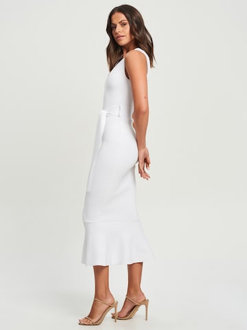 Tussah Dress 'TANYA' in White