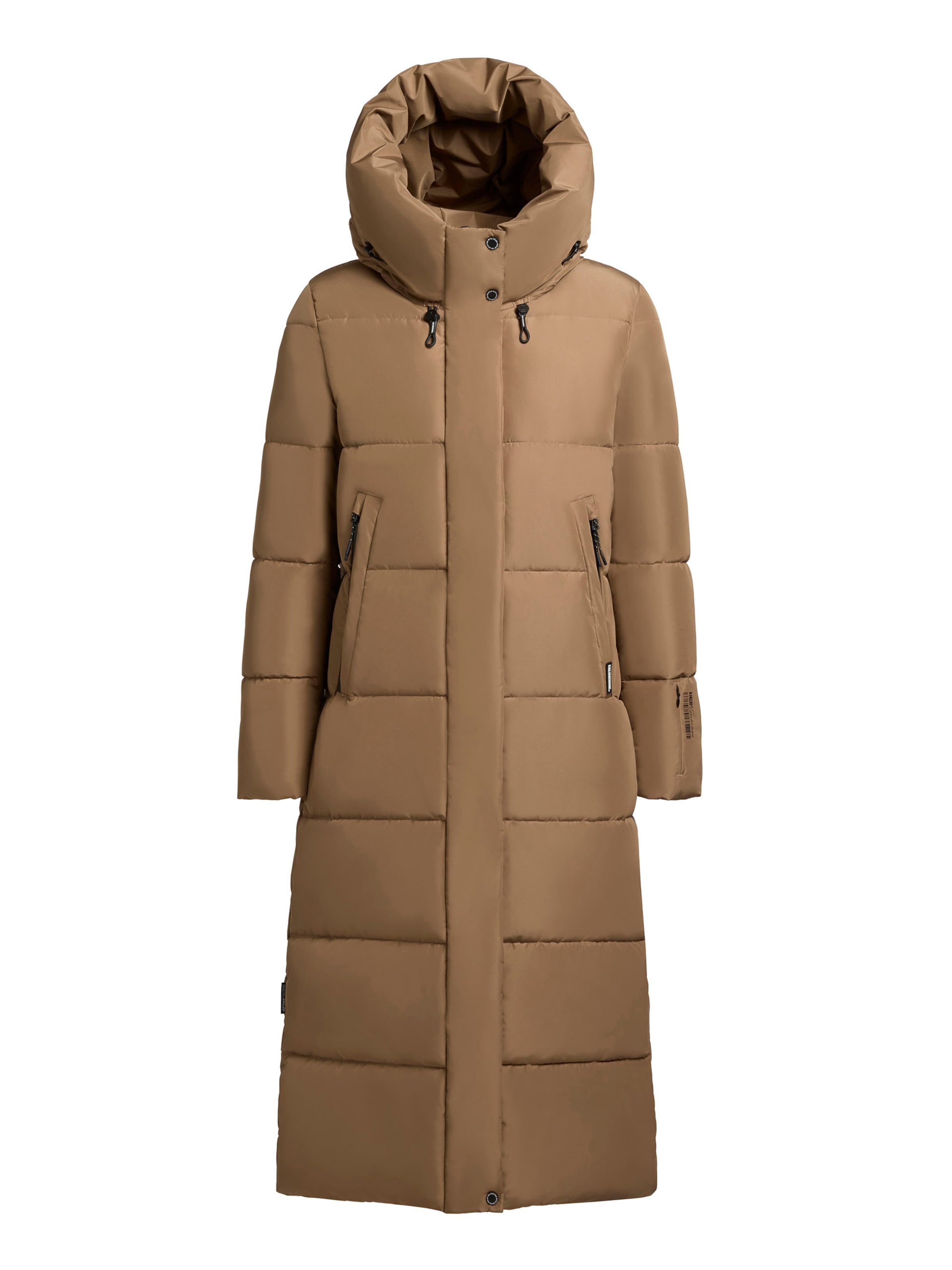 khujo Zimný kabát ' SOULANI4 ' - Hnedá: predná strana