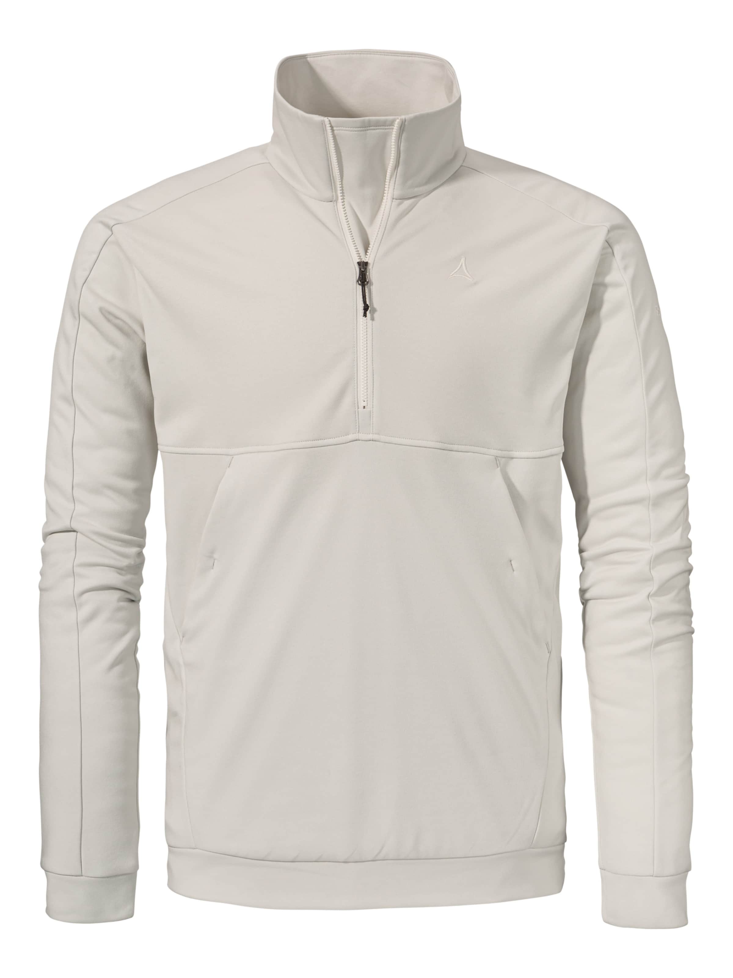 Schöffel Fleecepullover ' Urban CIRC Fleece Style Baguio MNS ' in Weiß: Vorderseite