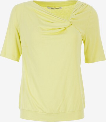T-shirt HELMIDGE en jaune : devant