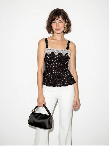 Camicia da donna di Bianco Lucci in nero