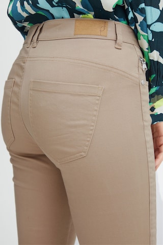 Coupe slim Jean 'Lomax' Fransa en beige