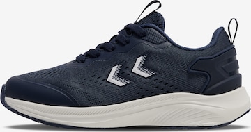 Hummel Sneakers in Blauw: voorkant