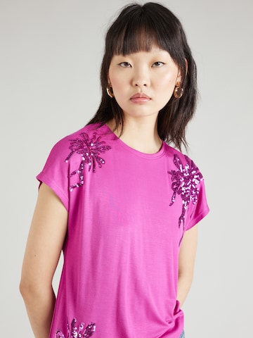 Maglietta di TAIFUN in rosa
