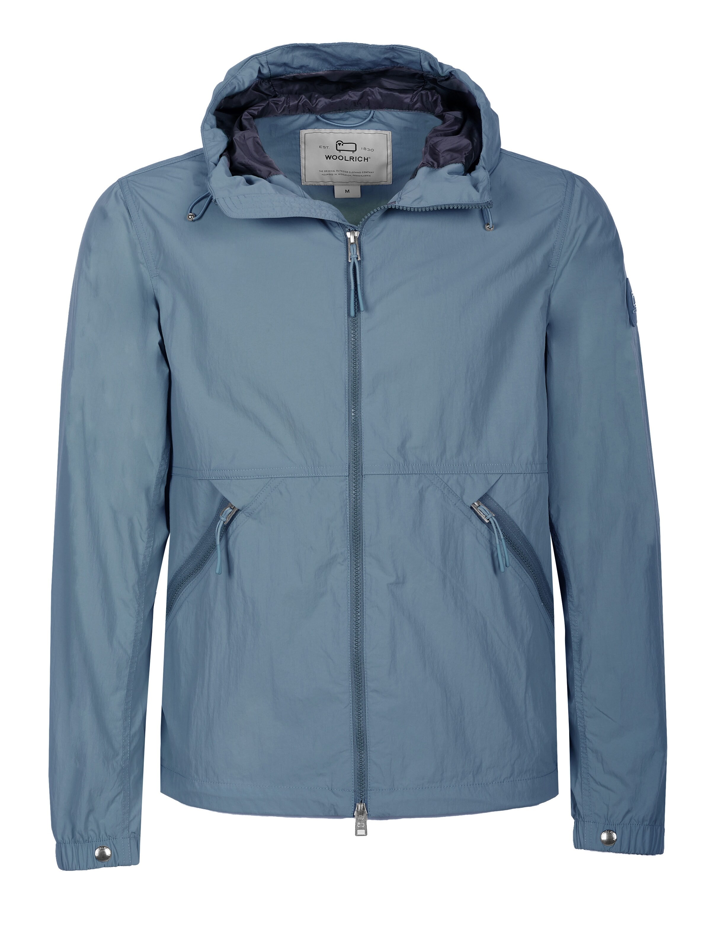 Woolrich Between-Season Jacket 'Woolrich Jacke' in Blue: front