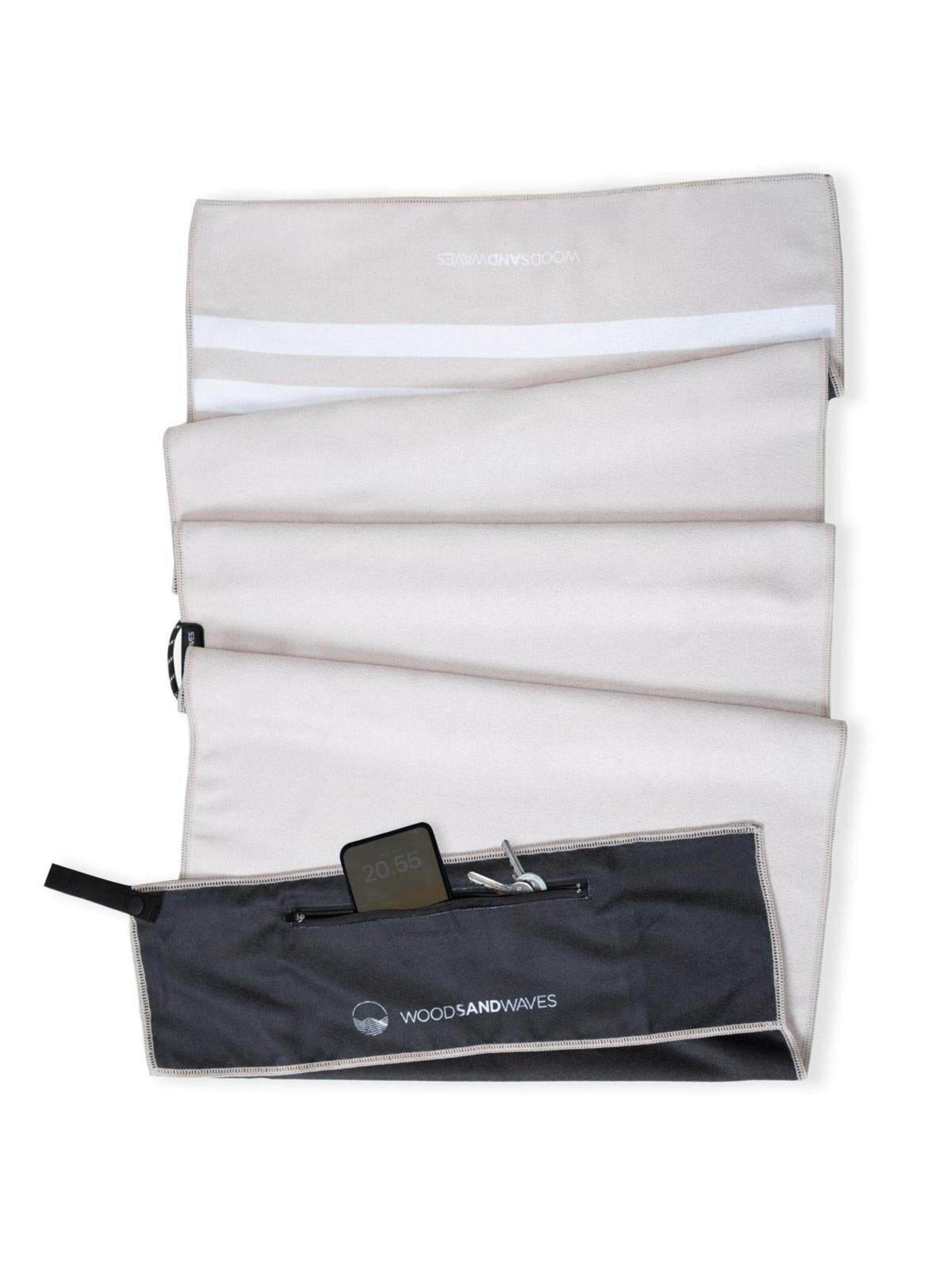 woodsandwaves Towel in Brown