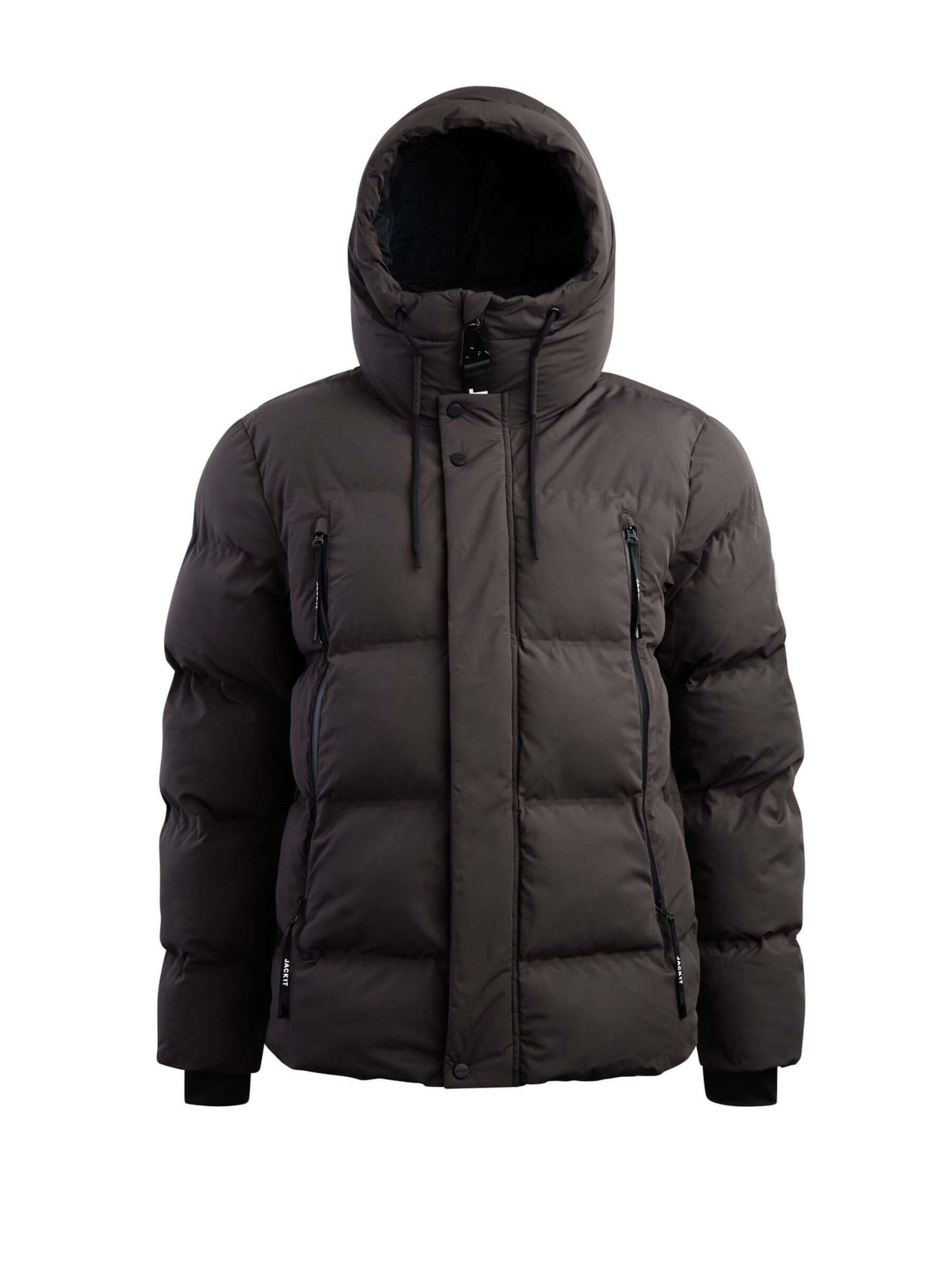 JACK1T Winter jacket 'Supremo Frontier' in Brown: front