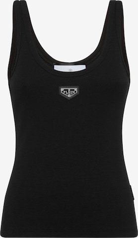 Philipp Plein Top in Zwart: voorkant