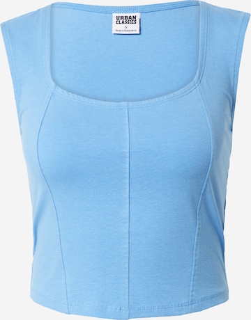 Urban Classics Top in Blauw: voorkant