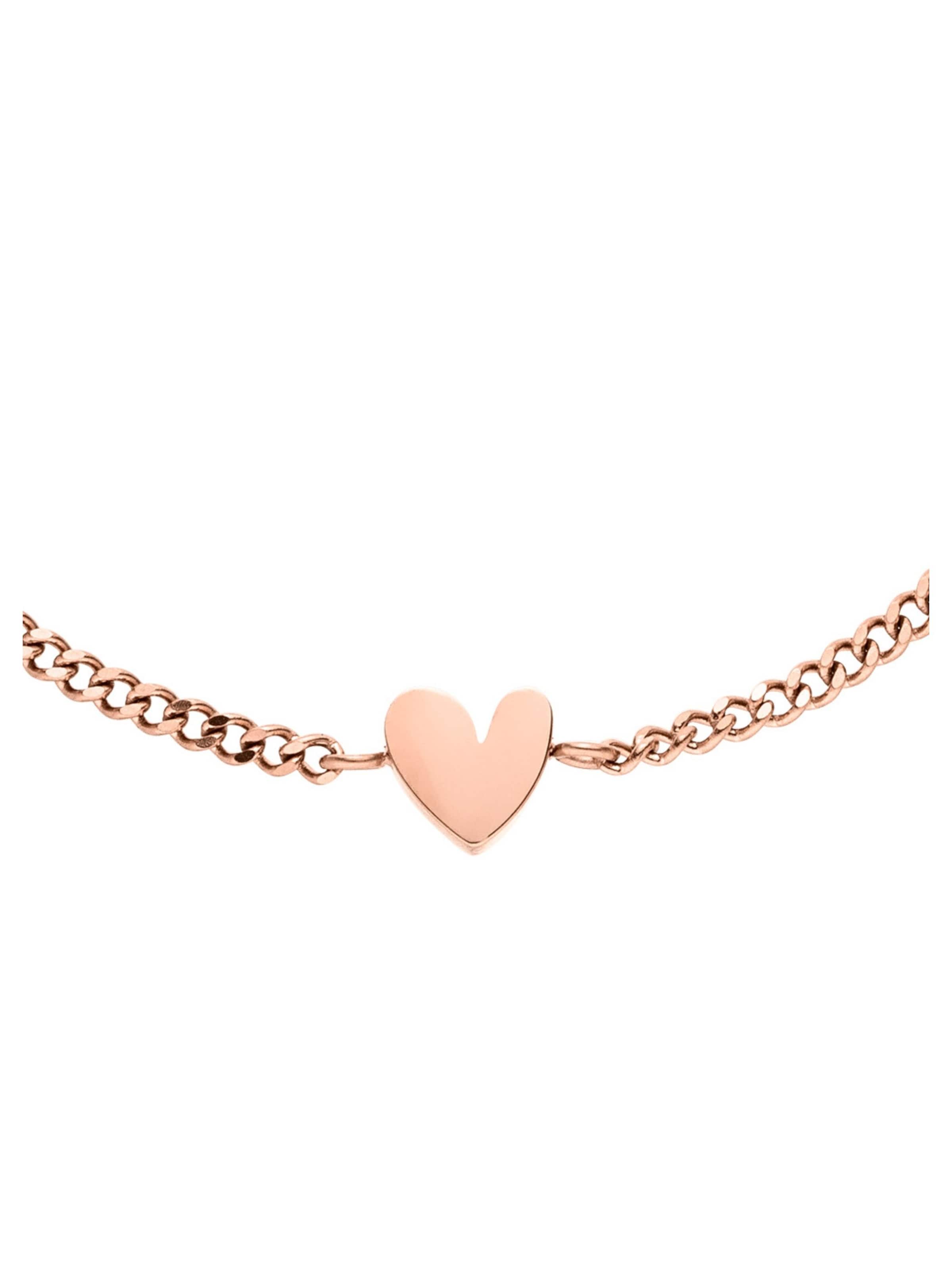 PURELEI Bracelet 'Tiny Heart' in Gold
