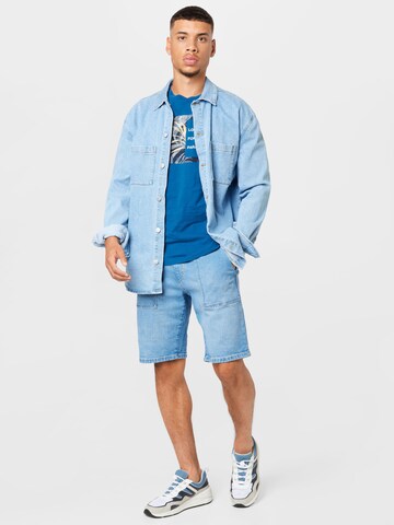 ESPRIT Regular Shorts in Blau