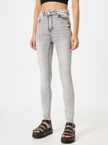 VERO MODA Skinny Jeans 'Sophia' in Grey: front