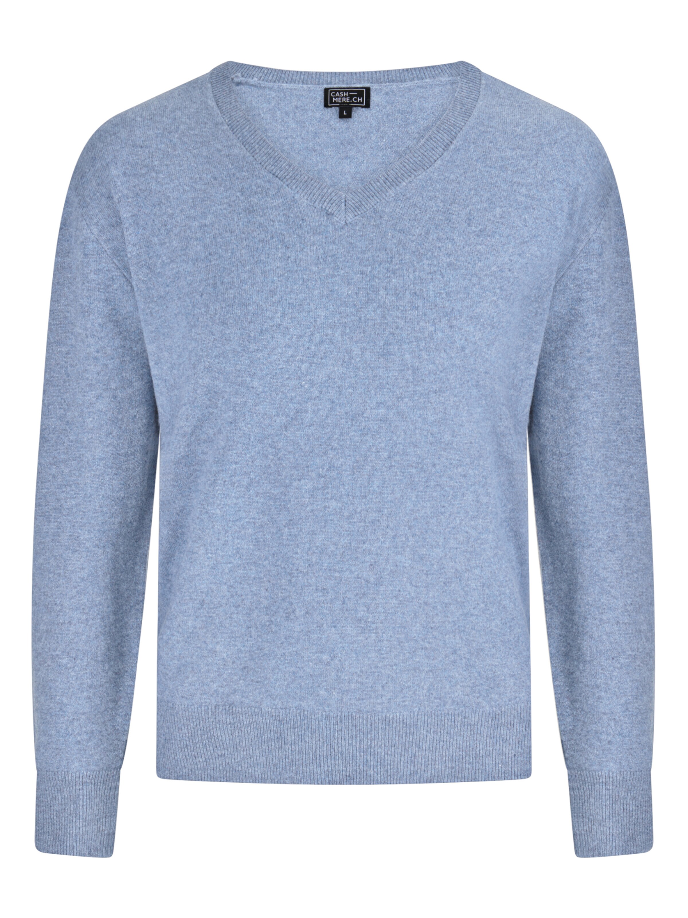 Pull-over CASH-MERE.CH en bleu : devant