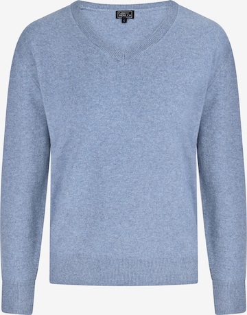 Pull-over CASH-MERE.CH en bleu : devant