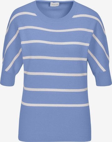 Pull-over MADELEINE en bleu : devant