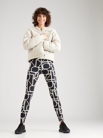 ONLY PLAY Skinny Sportbroek 'FONT-2' in Zwart