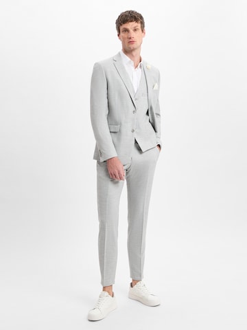 Finshley & Harding Regular fit Business-colbert ' Steven ' in Grijs