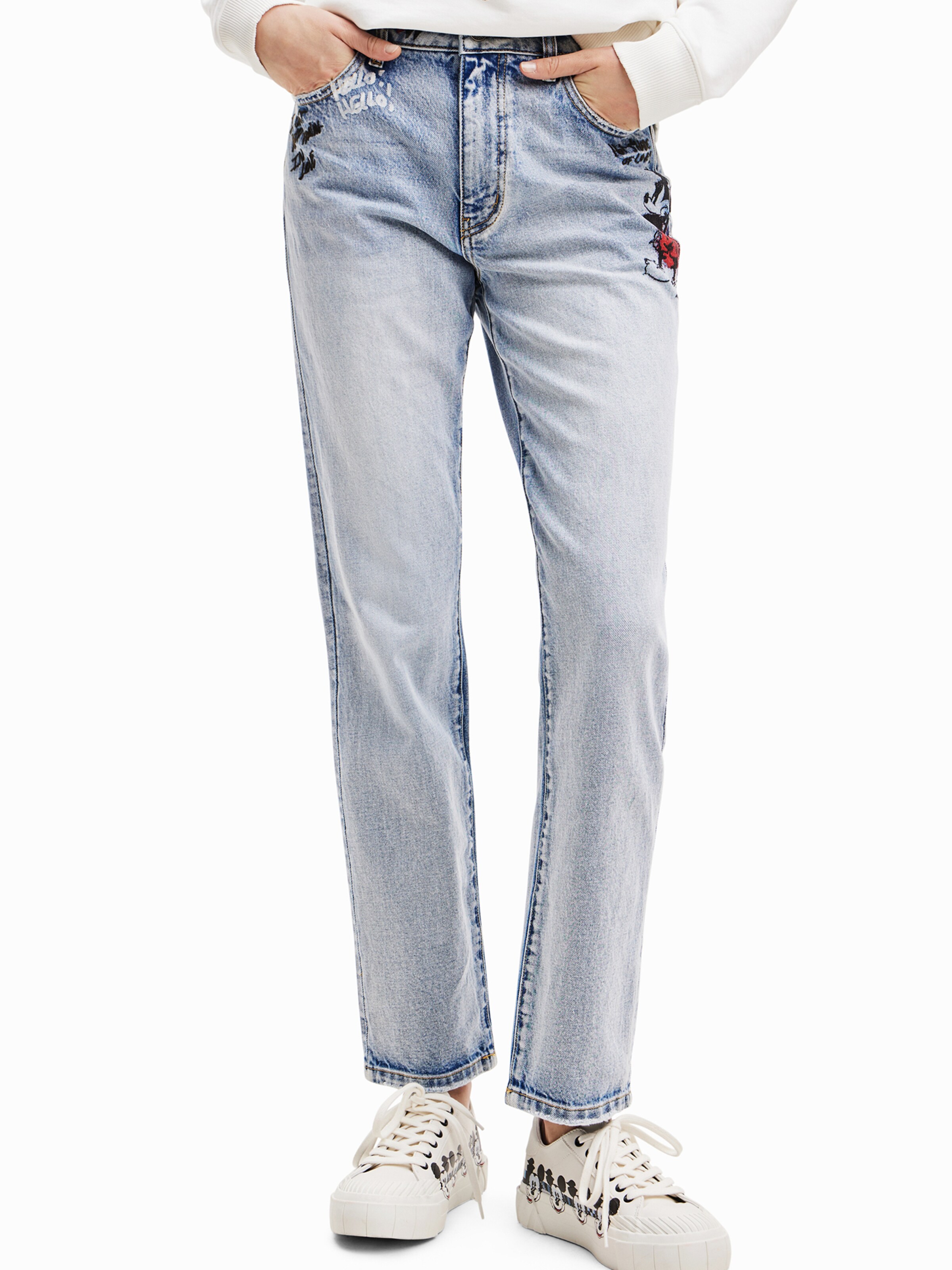 Desigual jeans saldi clearance