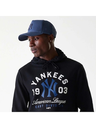 NEW ERA Sweatshirt in Black / White, Item view