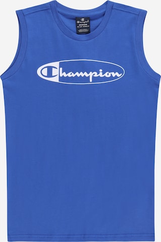 T-Shirt Champion Authentic Athletic Apparel en bleu : devant