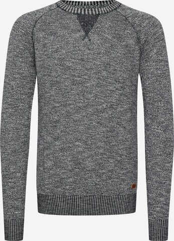 !Solid Pullover 'Thian' in Grau: predná strana