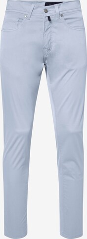 PIERRE CARDIN Chino 'Lyon' in Blauw: voorkant