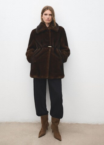 MANGO Stiefelette 'Aline' in Braun