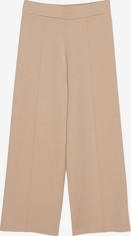 Someday Loose fit Pleated Pants in Beige: front