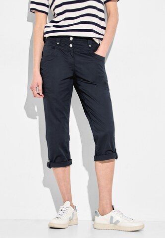 CECIL Regular Pants in Blue: front