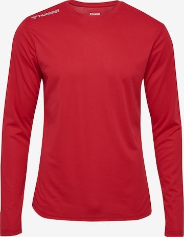 Hummel Funktionsskjorte i rød: forside