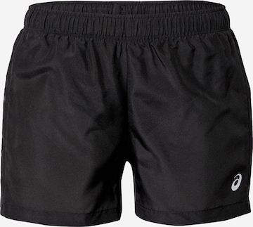 ASICS Regular Workout Pants in Black: front
