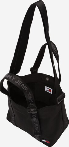 Tommy Jeans Nákupní taška 'Essential' – černá