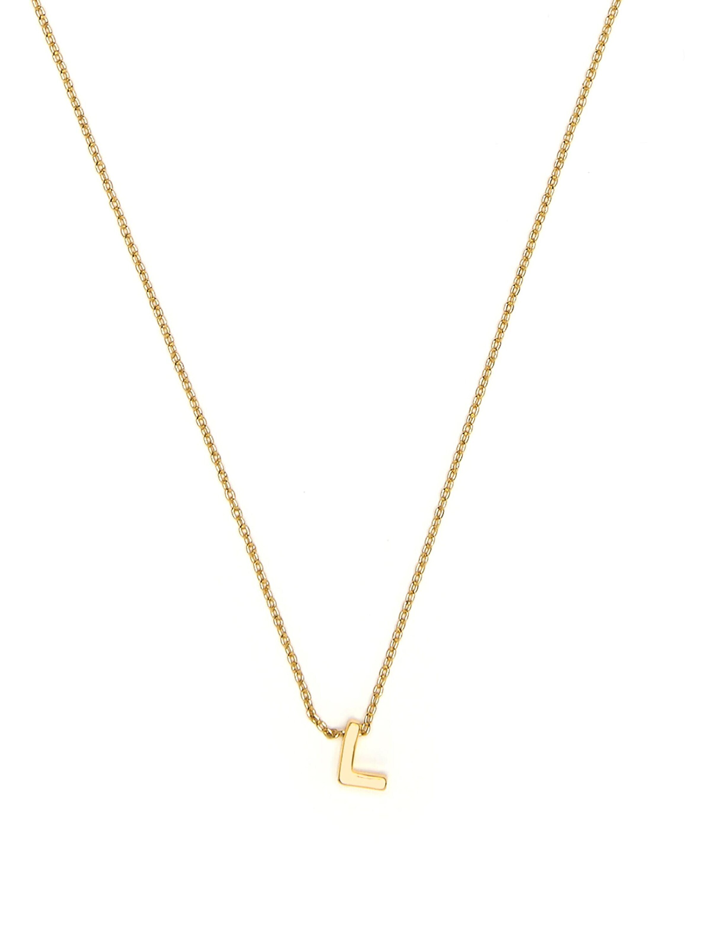 Luxenter Necklace 'L' in Gold